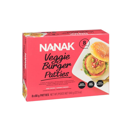 NANAK Veggie Burger Patties 8 patties