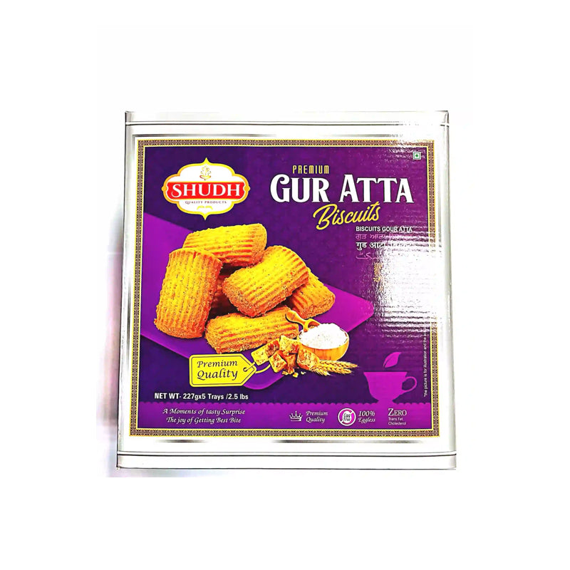 Shudh Gur Biscuit (2.5lbs-Box)