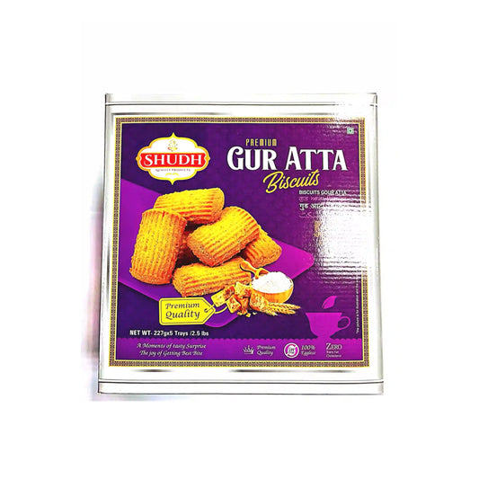 Shudh Gur Biscuit (2.5lbs-Box)