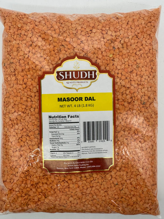 Shudh Masoor Dal (4lbs)