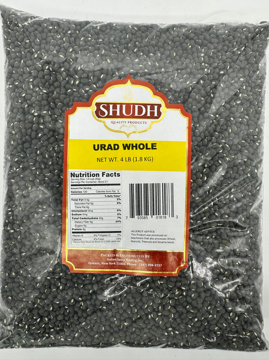 Shudh Urad Whole (4lbs)